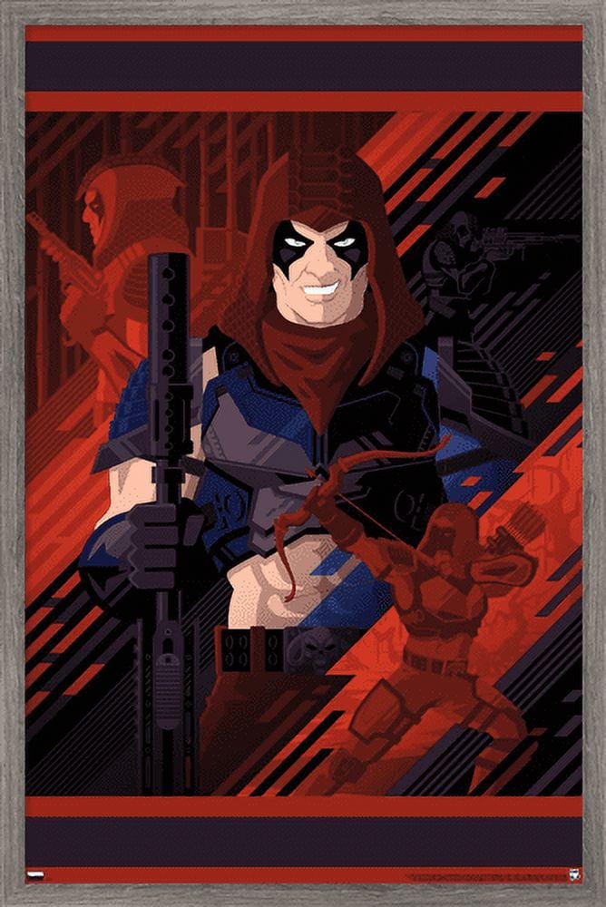 G.I. Joe - Zartan Wall Poster, 22.375" x 34", Framed