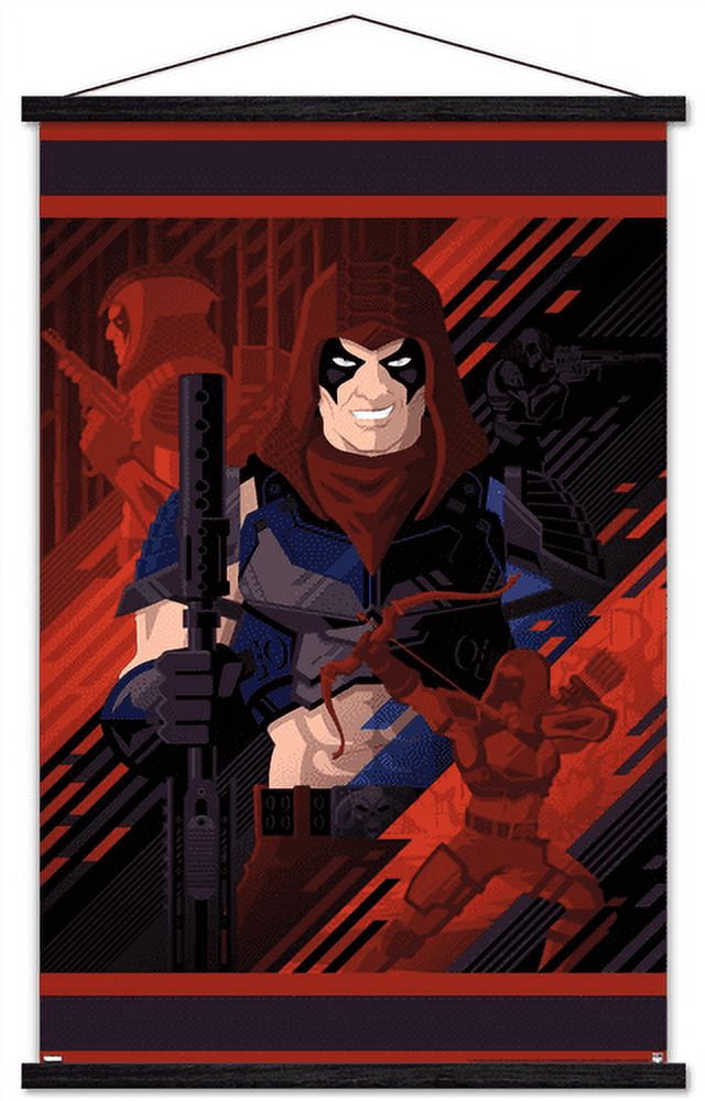 G.I. Joe - Zartan Wall Poster with Wooden Magnetic Frame, 22.375" x 34"