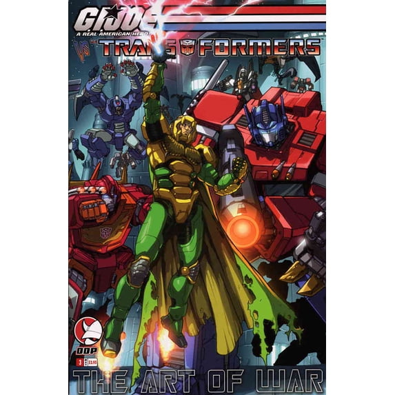 G.I. Joe vs. The Transformers (Vol. 3) #3A VF ; Devil's Due Comic Book