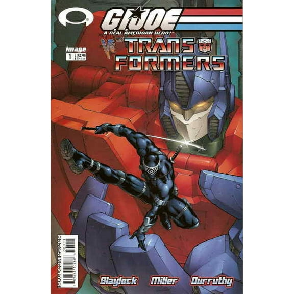 G.I. Joe vs. the Transformers #1A VF ; Image Comic Book