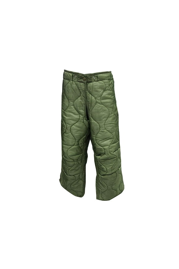 G.I. Military Field Pant Liner Cold Weather Quilted Trousers, Perfect for Winter
