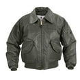 thumbnail image 1 of G.I. Style CWU-45P Flight Jackets, Sage, Large, 1 of 4