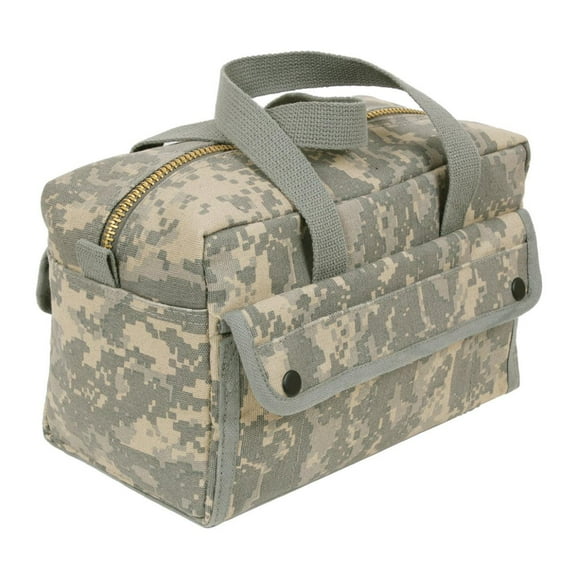 Rothco 14403 Mechanics Tool Bag with Brass Zipper, ACU Digital Camo