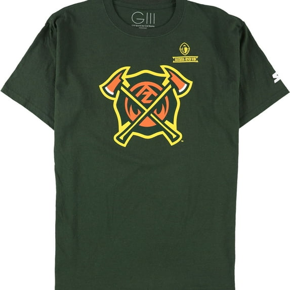 G-III Sports Boys Arizona Hotshots Graphic T-Shirt, Green, Big Kids (8-20), L