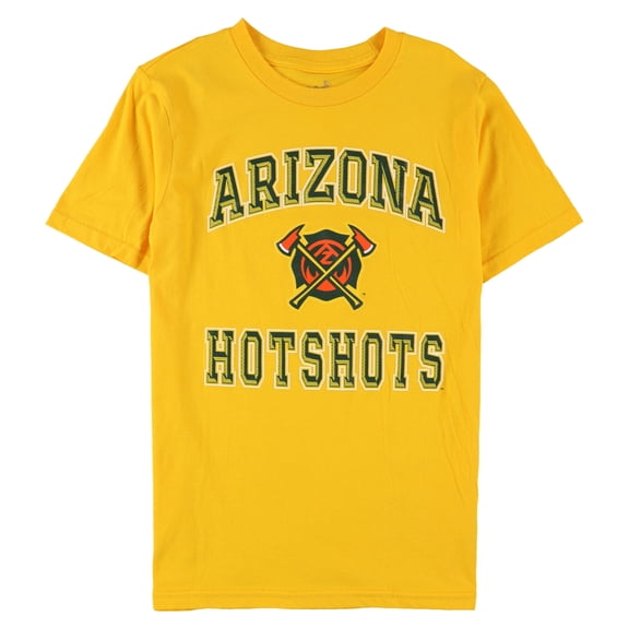 G-III Sports Boys Arizona Hotshots Graphic T-Shirt, Yellow, Big Kids (8-20), M