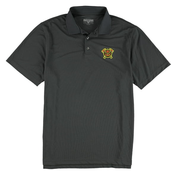 G-III Sports Mens Arizona Hotshots Polo Shirt, Grey, Medium