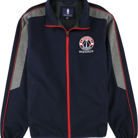 G-III Sports Mens Washington Wizards Jacket, Blue, Large
