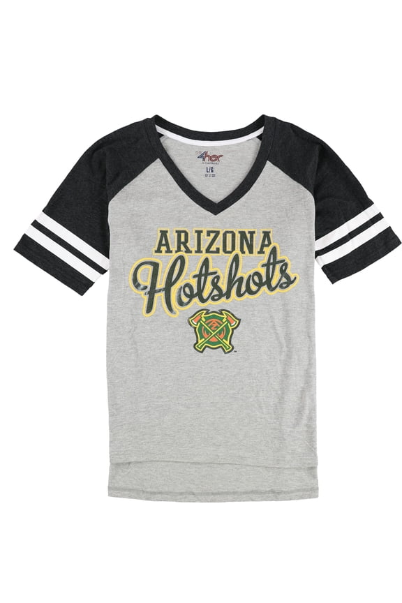 Womens Arizona Hotshots Graphic T-Shirt, Grey, X-Large