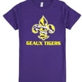 thumbnail image 1 of G-III Sports Womens Geaux Tigers Graphic T-Shirt, Purple, X-Large, 1 of 2