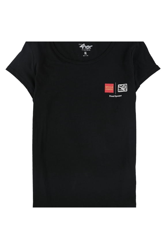 Womens MLS Graphic T-Shirt, Black, Small