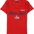 thumbnail image 1 of G-III Sports Womens Super Bowl LIII Atlanta Graphic T-Shirt, Red, Large, 1 of 2