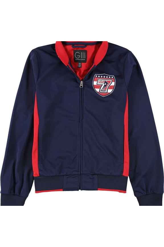 Womens USA Sevens Tournament Bomber Jacket, Blue, Large