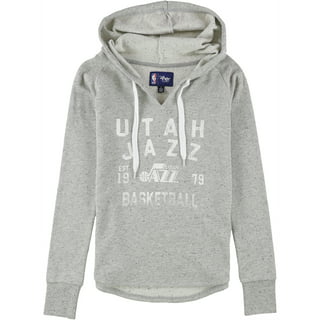 Utah Jazz Fanatics Branded Iconic Mono Logo Graphic Crew Sweatshirt -  Sports Grey - Womens