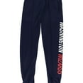 thumbnail image 1 of G-III Sports Womens Washington Wizards Athletic Jogger Pants, Blue, Small, 1 of 2