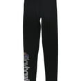 thumbnail image 1 of G-III Sports Womens University Of Kansas Stretch Compression Athletic Pants, Black, Small, 1 of 2