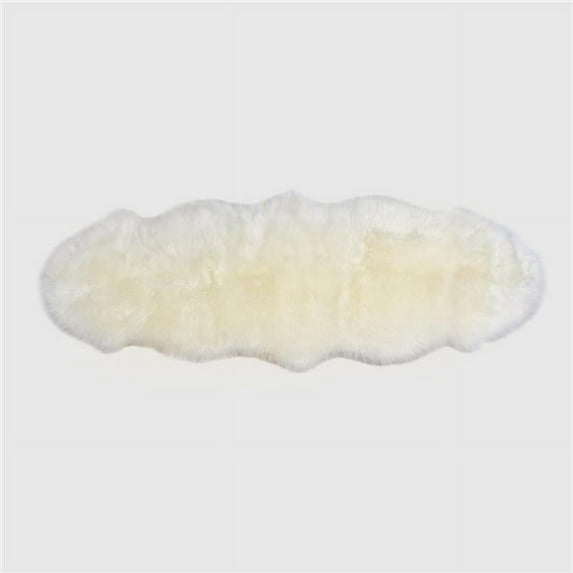 G.L.Bowron & Co. Ltd. The Mood New Zealand Sheepskin Rug 2'x5' - Natural
