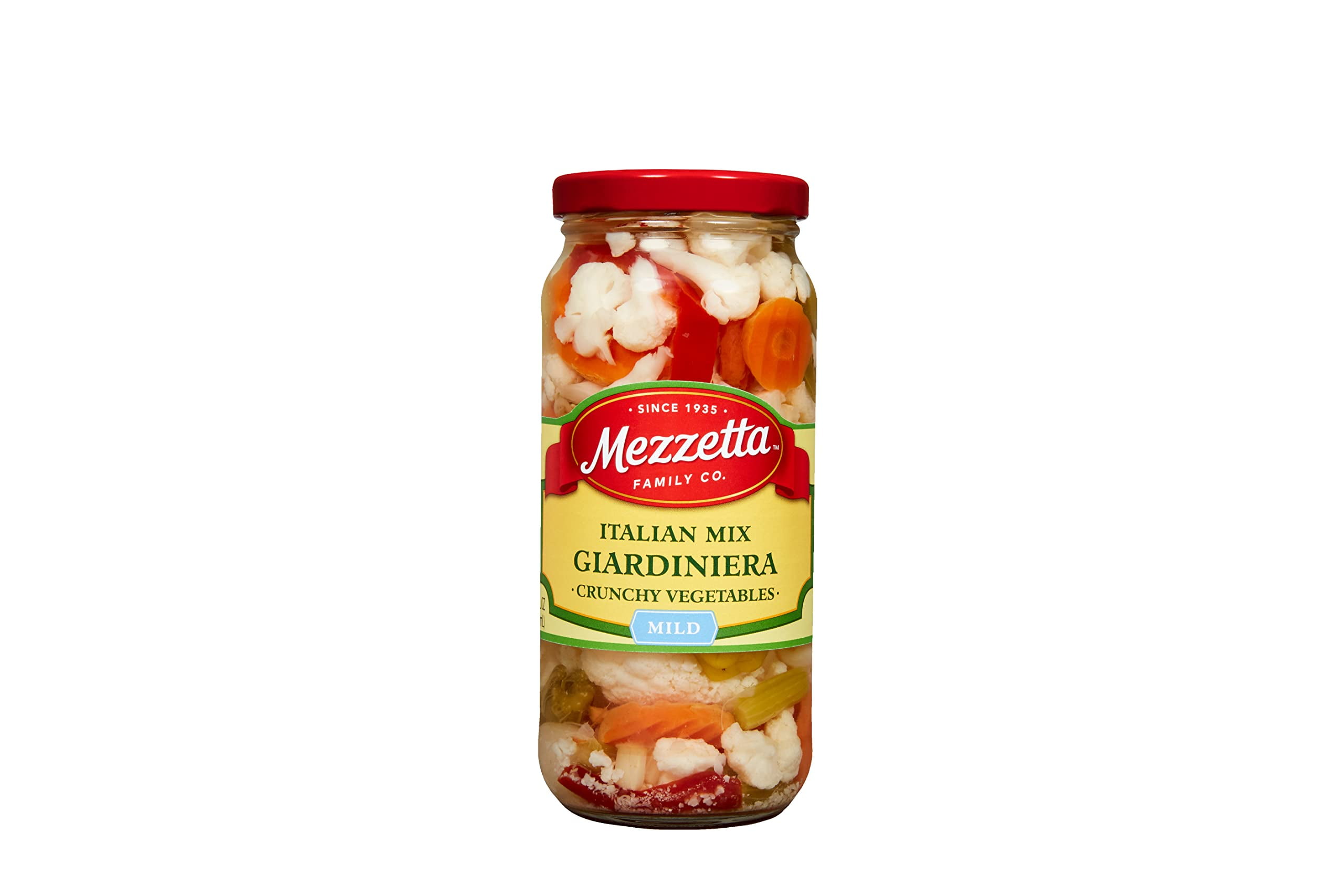 G L Mezzetta Peppers, Gardiniera, 16-Ounce (Pack of 6)