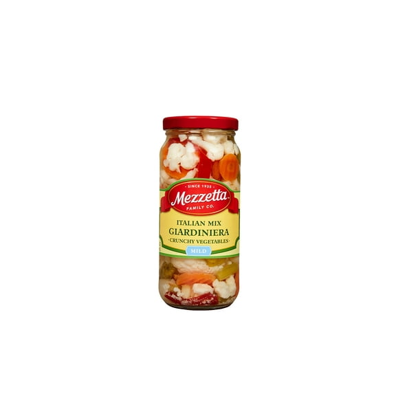 G L Mezzetta Peppers, Gardiniera, 16-Ounce (Pack of 6)