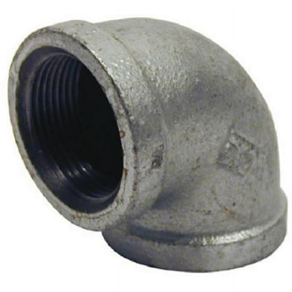 G-L9010 1 in. Galvanized 90 Degree Equal Elbow