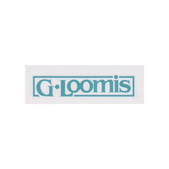 G. Loomis Fishing GLM BLOCK LOGO DECAL GREEN SM Stickers [GDECALSGN]