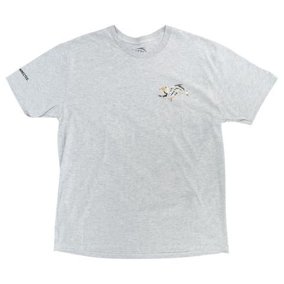 G. Loomis Woodlands Sleeve Tee Gray, Medium Short Sleeve Shirt