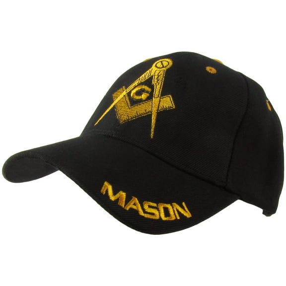 G MASON Masonic Ball Cap Adjustable Freemason Golf/Baseball Hat Freemasonry Gift