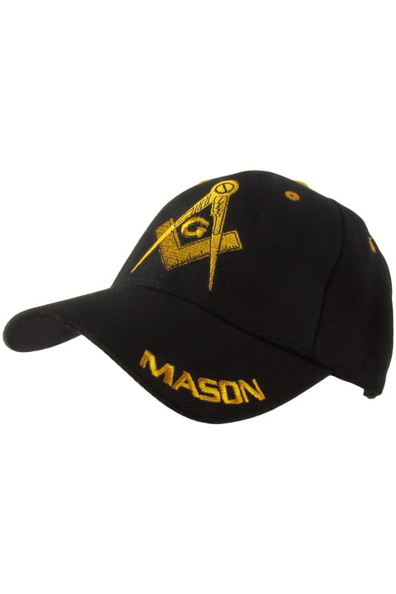 G MASON Masonic Ball Cap Adjustable Freemason Golf/Baseball Hat Freemasonry Gift