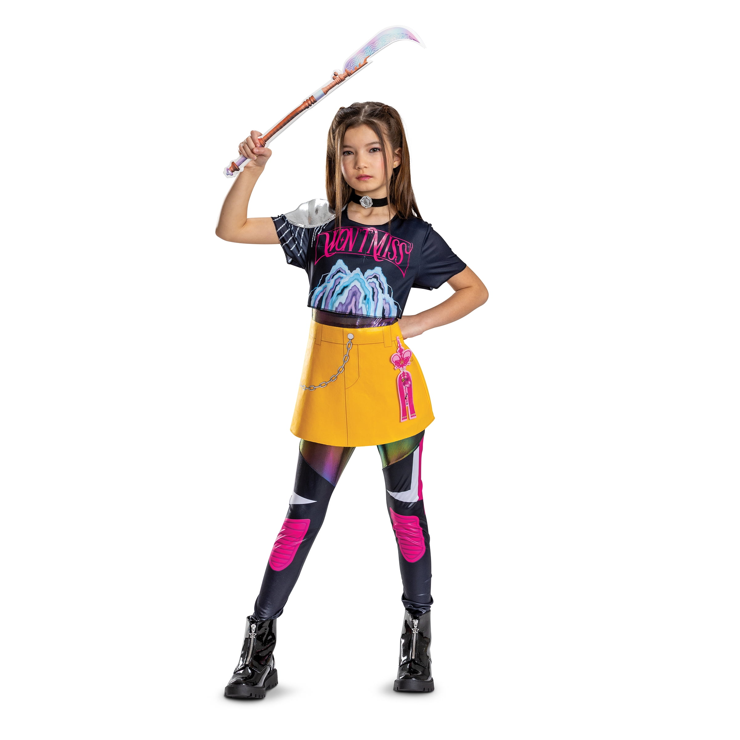 Netflix K-Pop Demon Hunters Mira Halloween Costume for Children, Girls Size M (7/8), by Disguise