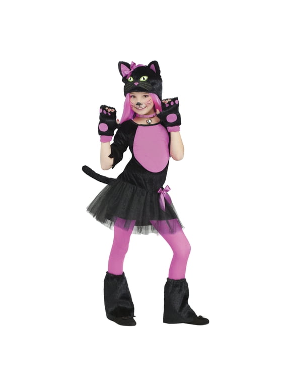 Miss Kitty Halloween Costume for Children, Girls' Size S (6/6x), by Way to Celebrate