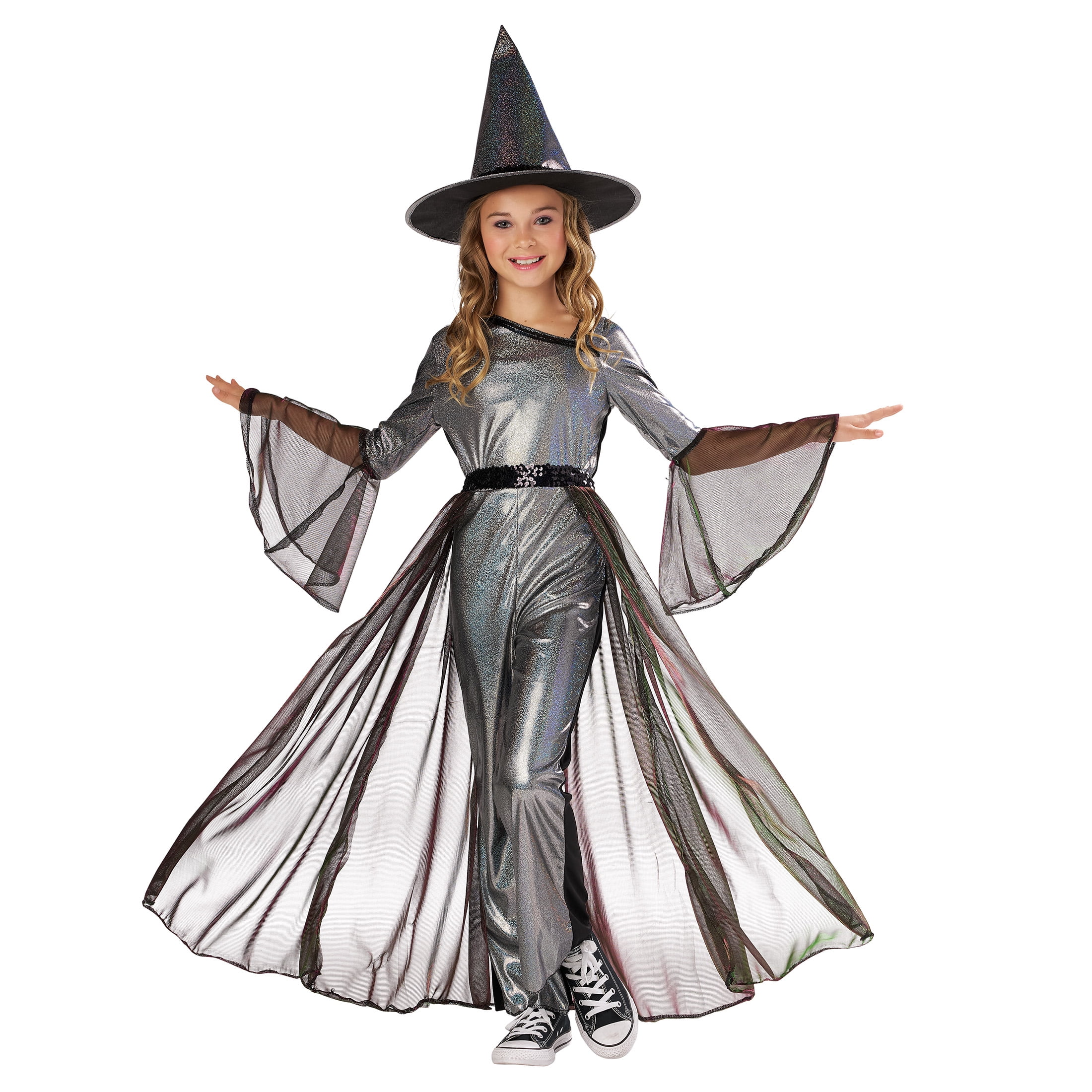 Mystic Witch Halloween Costume for Children, Girl's Size M (7/8), by Way to Celebrate