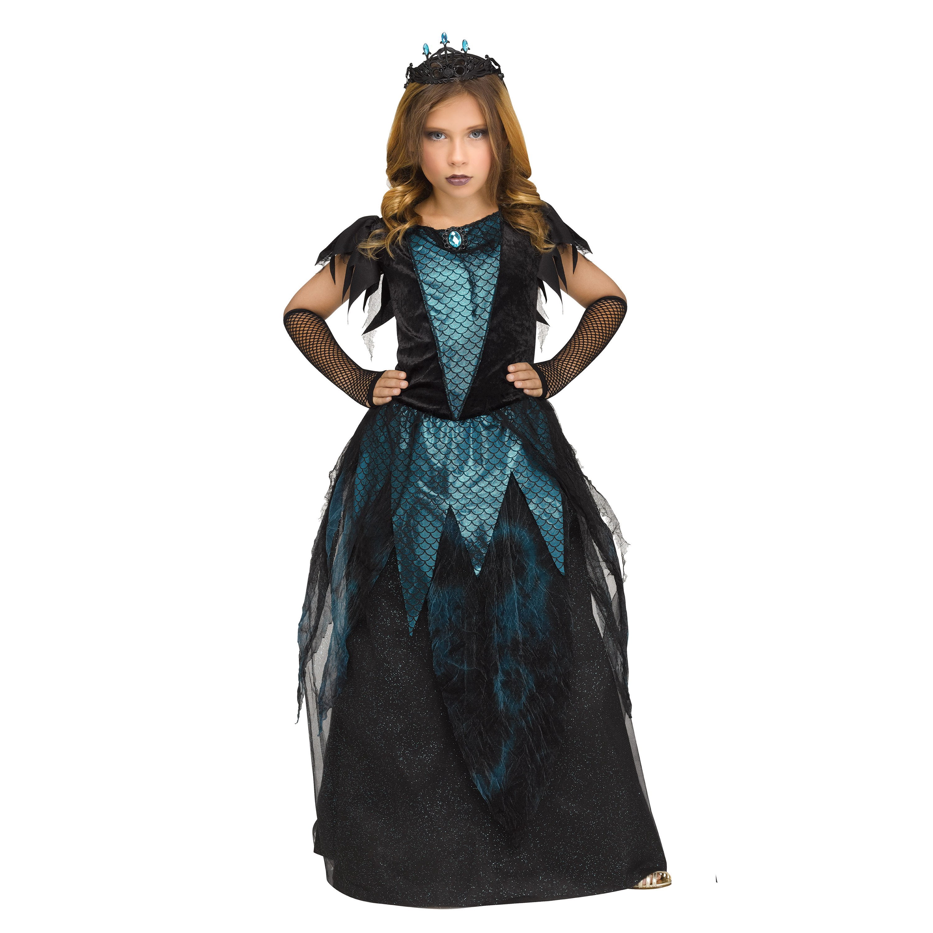 Mystical Mermaid Halloween Costume for Children, Girls' Size L (10/12), by Way to Celebrate