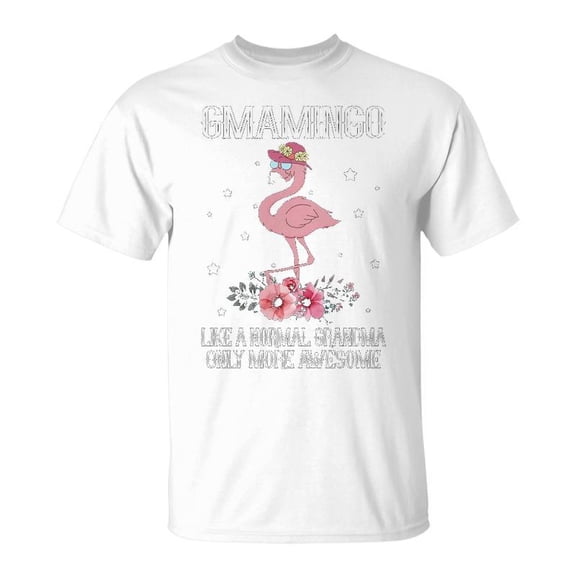 G Ma Grandma Gift Gmamingo Only More Awesome Unisex Jersey Crewneck Tshirt