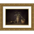 thumbnail image 1 of G, May 24x18 Gold Ornate Wood Framed with Double Matting Museum Art Print Titled - Still Life, 1 of 4