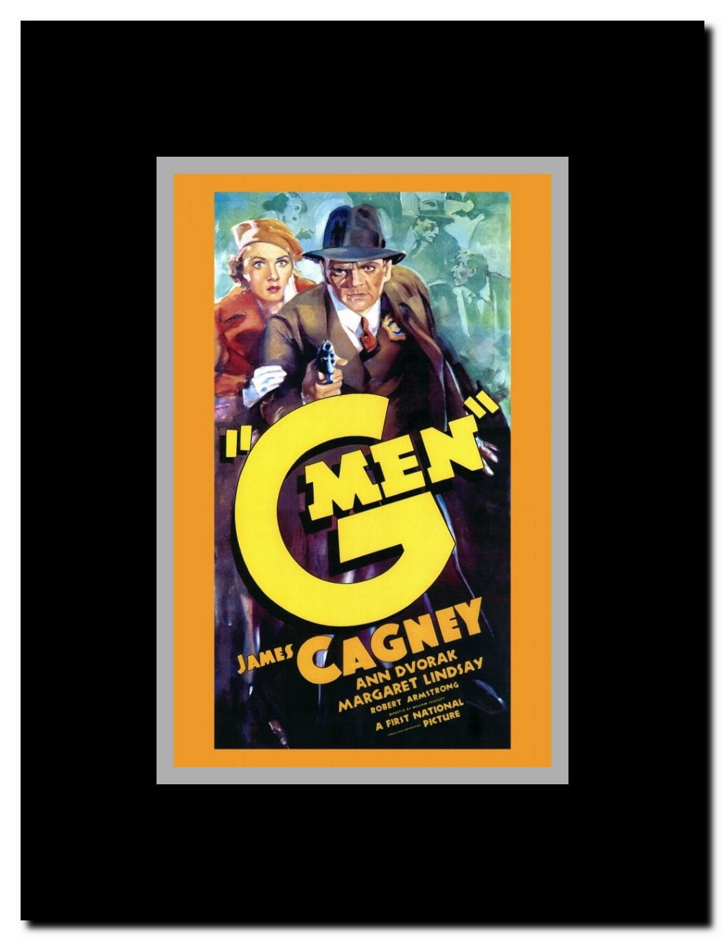 'G' Men Framed Movie Poster