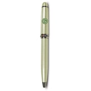 Pavilion Gift Company - "G" Monogrammed Green Pen - 4.25" with Colored Gems