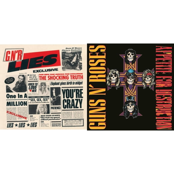 G N R Lies & Appetite For Destruction - Deluxe Edition [CD Bundle]