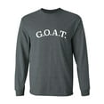 thumbnail image 1 of G.O.A.T. Adult Long Sleeve T-shirt, 1 of 3