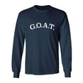 thumbnail image 1 of G.O.A.T. Adult Long Sleeve T-shirt, 1 of 3