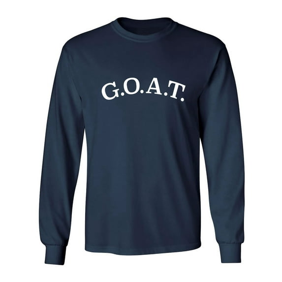 G.O.A.T. Adult Long Sleeve T-shirt