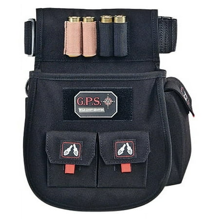 G*OUTDOORS DELUXE SHELL POUCH BLACK 600D POLYESTER