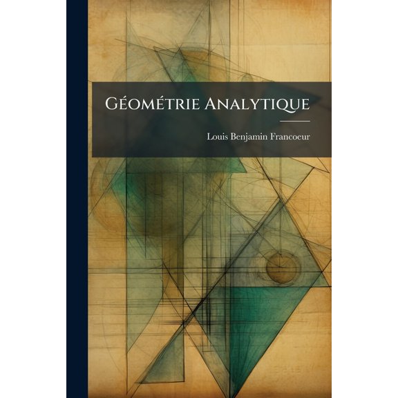 Gomtrie Analytique Paperback
