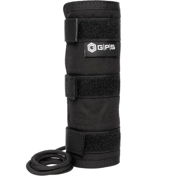 G.P.S. Tactical Suppressor Cover - 7.5" - Black