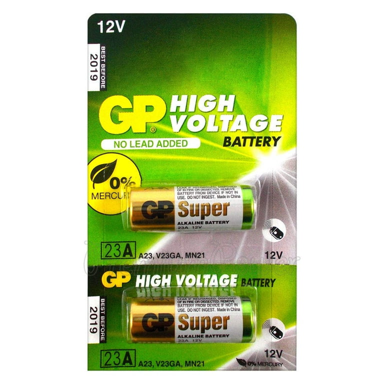 2pcs GP 23ae 12V Alkaline Batteries