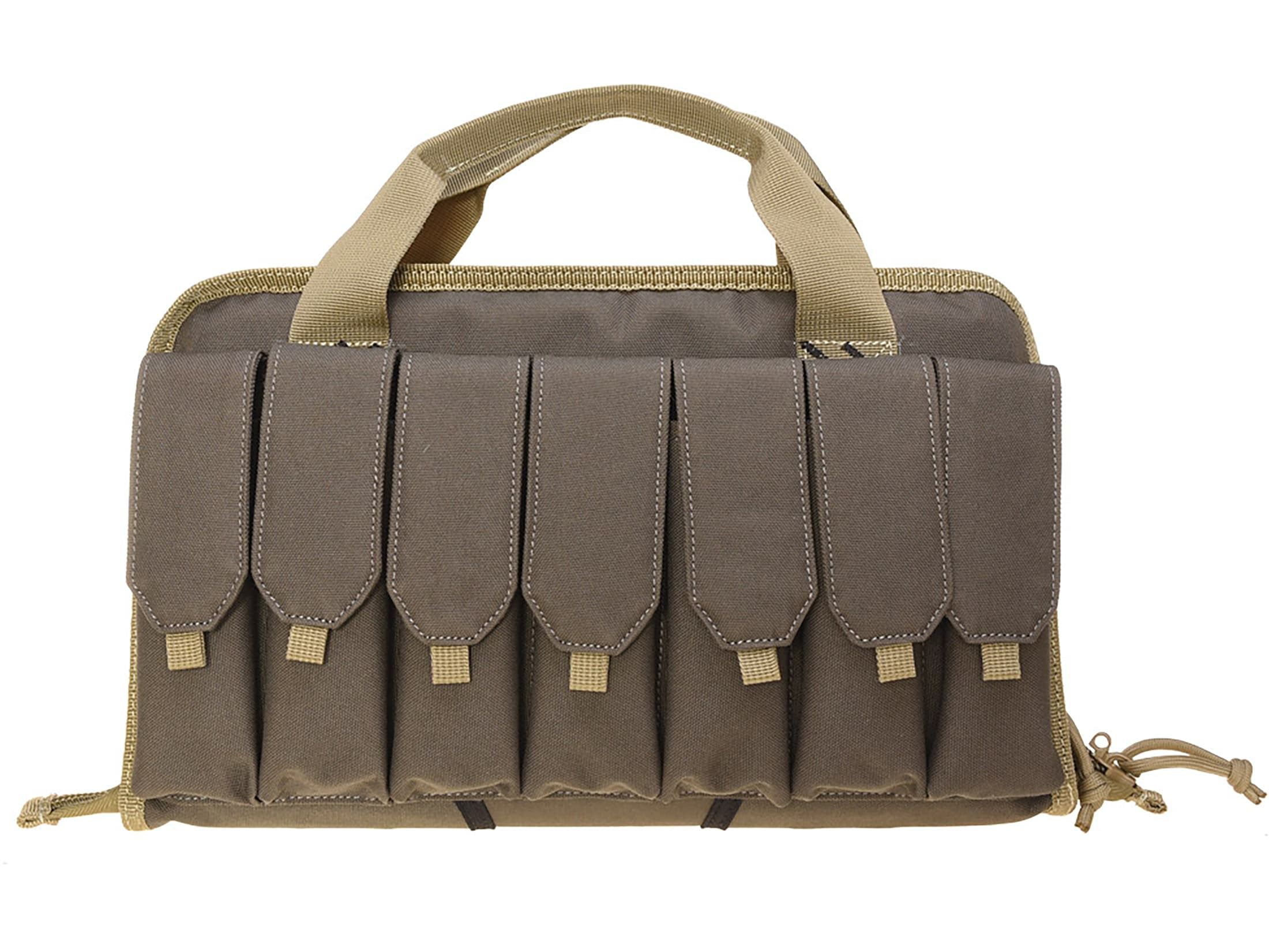 G.P.S. Memory Foam Pistol Case Green/Black