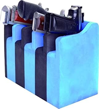 G.P.S. 5 Pistol Soft Cradle - Black/Blue