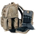 thumbnail image 1 of G.P.S. T1612BPT Tactical Range Backpack, Tan, 1 of 2