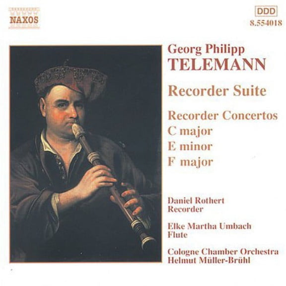 G.P. Telemann - Suite & Concertos for Recorder - Music & Performance - CD