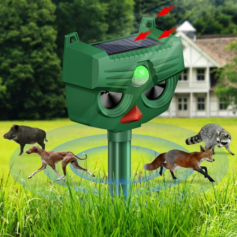 Motion Sensor Pest Repeller ITOPFOX Motion Sensor Repeller Outdoor