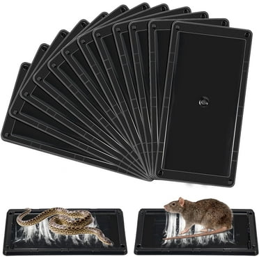 G·PEH 12 Pack Glue Traps for Mice Sturdy & Larger 5" x 10" 12 Pack Sticky Mouse Traps for Mice Rodent, Spider, Snake Safe