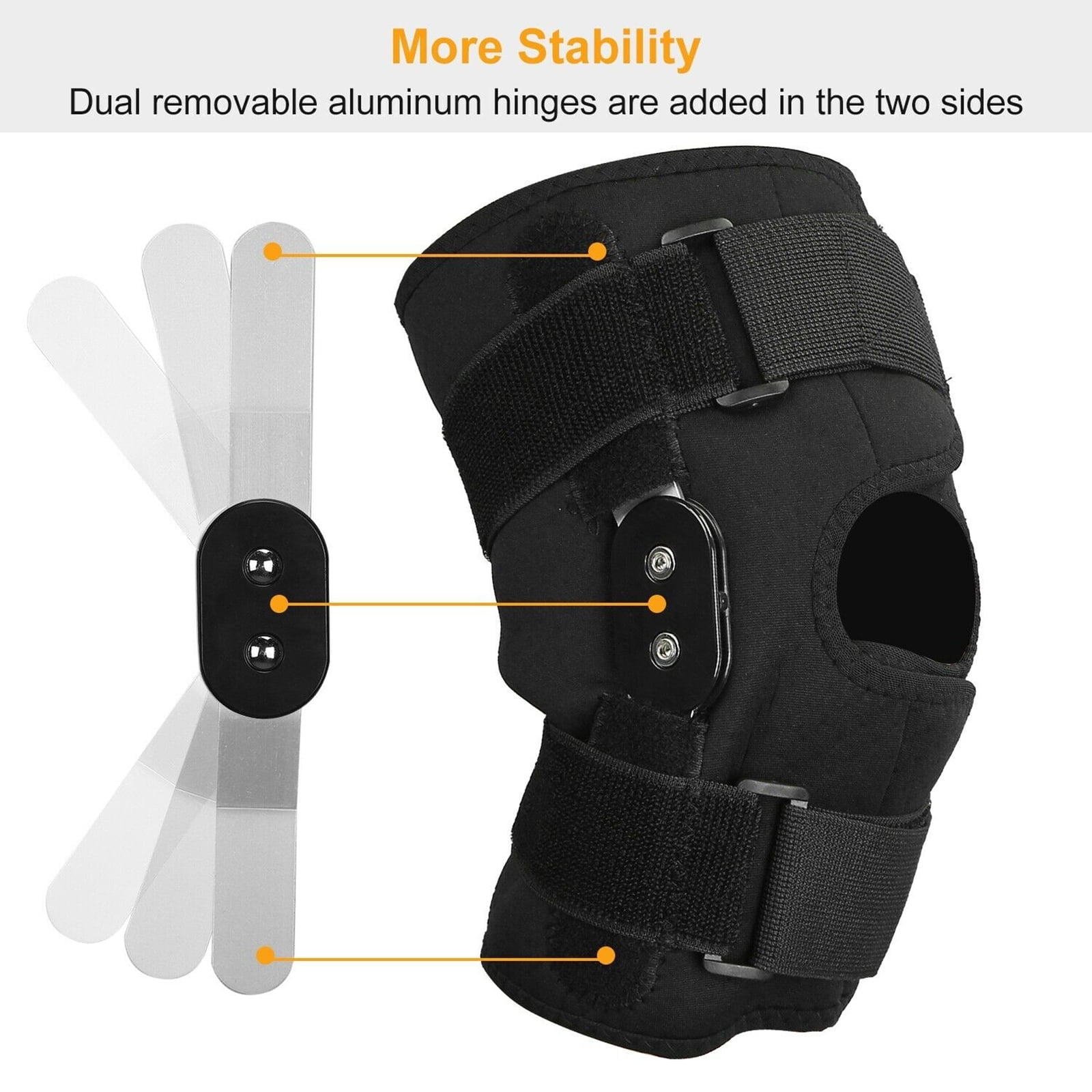 G  PEH Decompression Knee Brace, Stable Support of The Knee, Pain Relief -XXX-Large